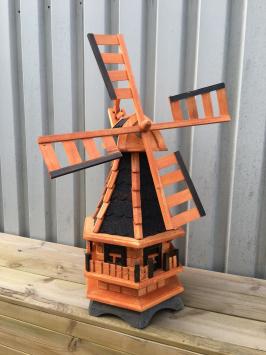 Windmühle, Holz imprägniert, Bitumendach, super solide!